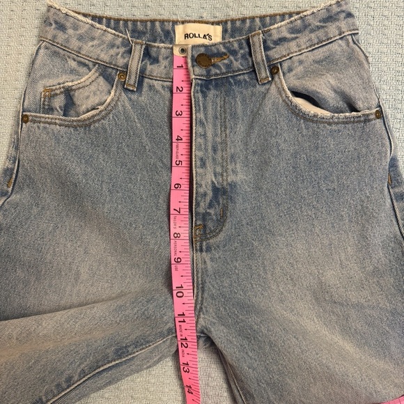 ROLLA’S Dusters High Rise Slim Jeans - Women’s 25 - Picture 8 of 10